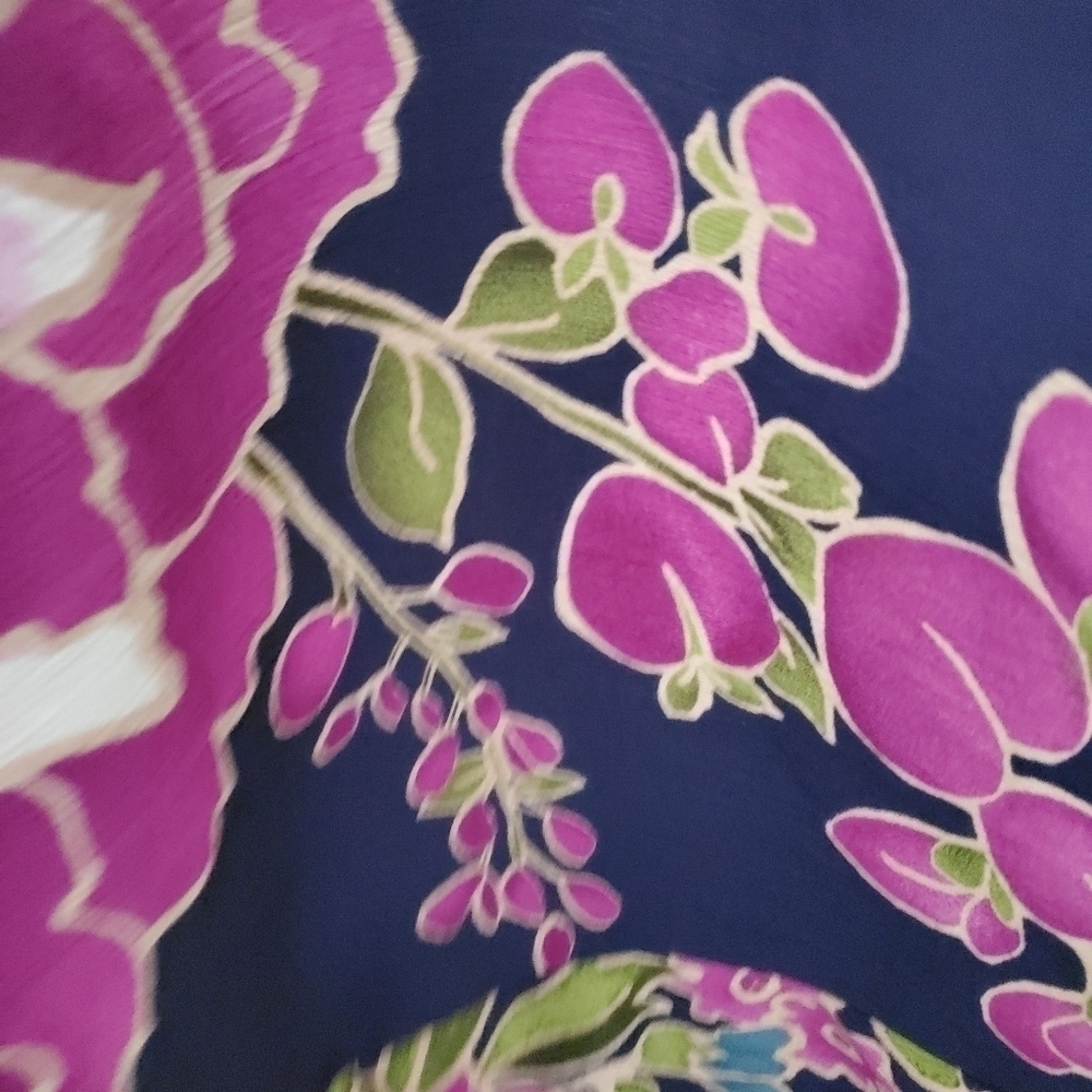 STRAPLESS Floral Maxi Dress with Cute Ruffle Top Detail - Picture 8 of 14